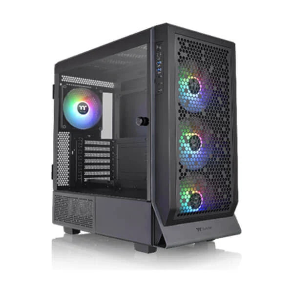 THERMALTAKE Ceres 500 ARGB EATX Mid Tower Cabinet (Black) - Byte Baazar