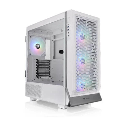 THERMALTAKE Ceres 500 ARGB Snow EATX Mid Tower Cabinet (White) - Byte Baazar