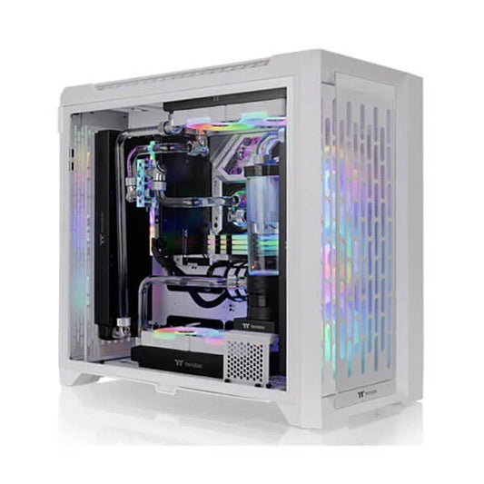 THERMALTAKE CTE C750 ARGB EATX Full Tower Cabinet (White) - Byte Baazar