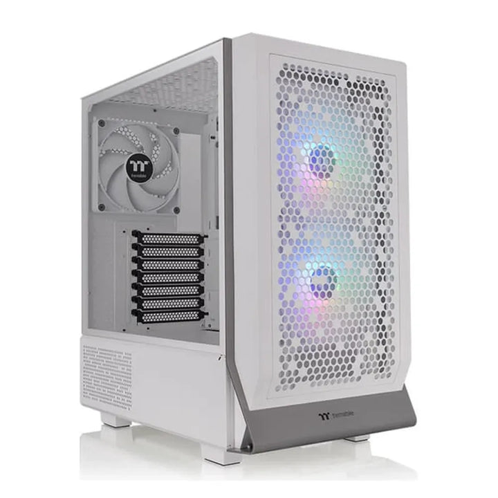 THERMALTAKE Ceres 300 ARGB EATX Mid Tower Cabinet (White) - Byte Baazar