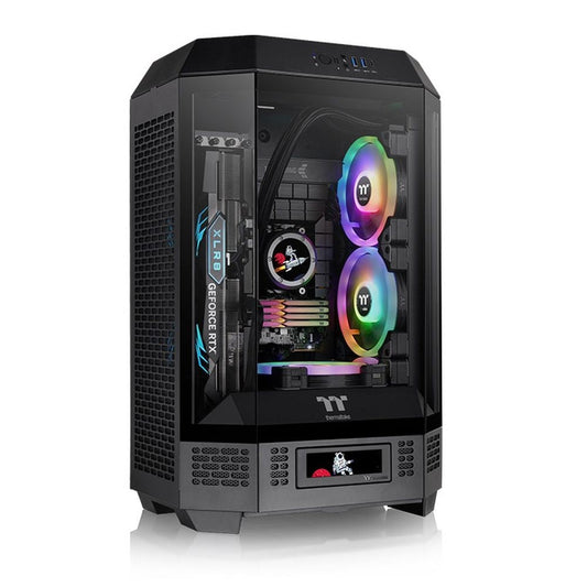 THERMALTAKE Tower 300 MATX Micro Tower Cabinet ( Black ) - Byte Baazar