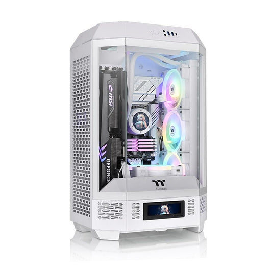 THERMALTAKE Tower 300 MATX Micro Tower Cabinet ( White ) - Byte Baazar