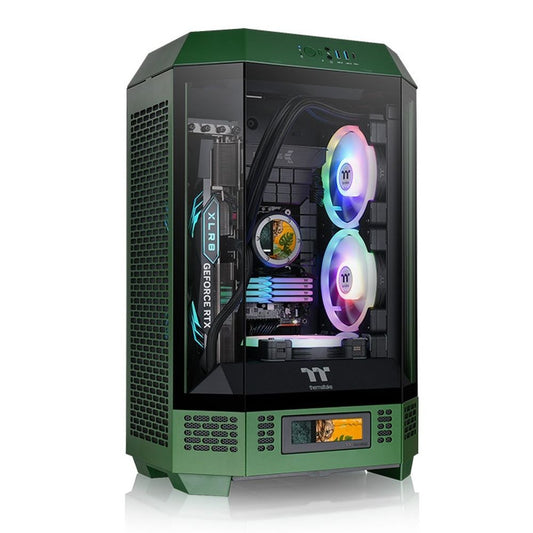 THERMALTAKE Tower 300 MATX Micro Tower Cabinet ( Racing Green ) - Byte Baazar