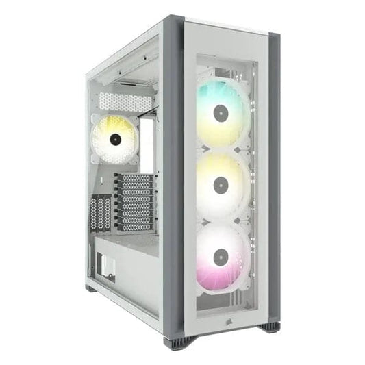 CORSAIR iCUE 7000X RGB EATX Full Tower Cabinet (White) - Byte Baazar