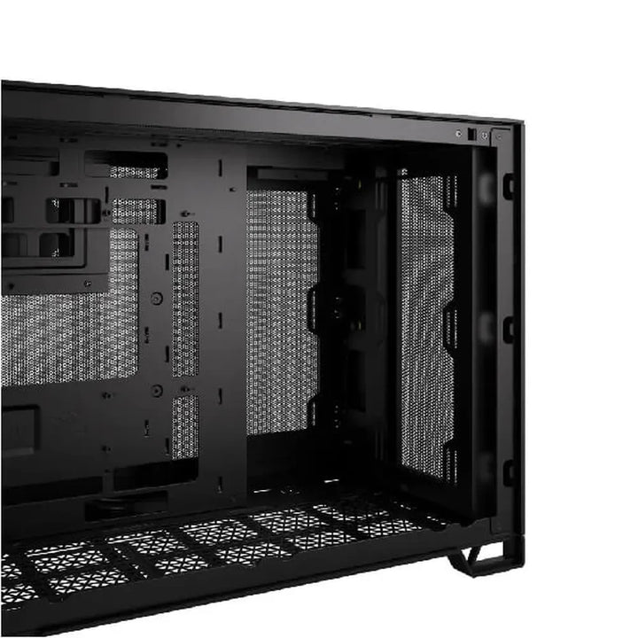 CORSAIR 2500D Airflow MATX Mini Tower Dual Chamber Cabinet (Black) - Byte Baazar