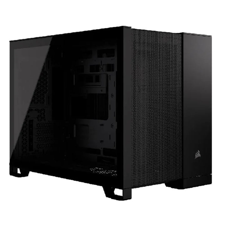 CORSAIR 2500D Airflow MATX Mini Tower Dual Chamber Cabinet (Black) - Byte Baazar