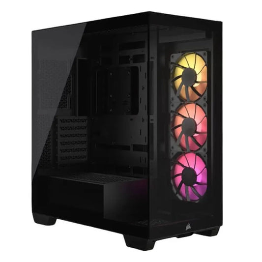 CORSAIR 3500X ARGB EATX Mid Tower Cabinet ( Black ) - Byte Baazar