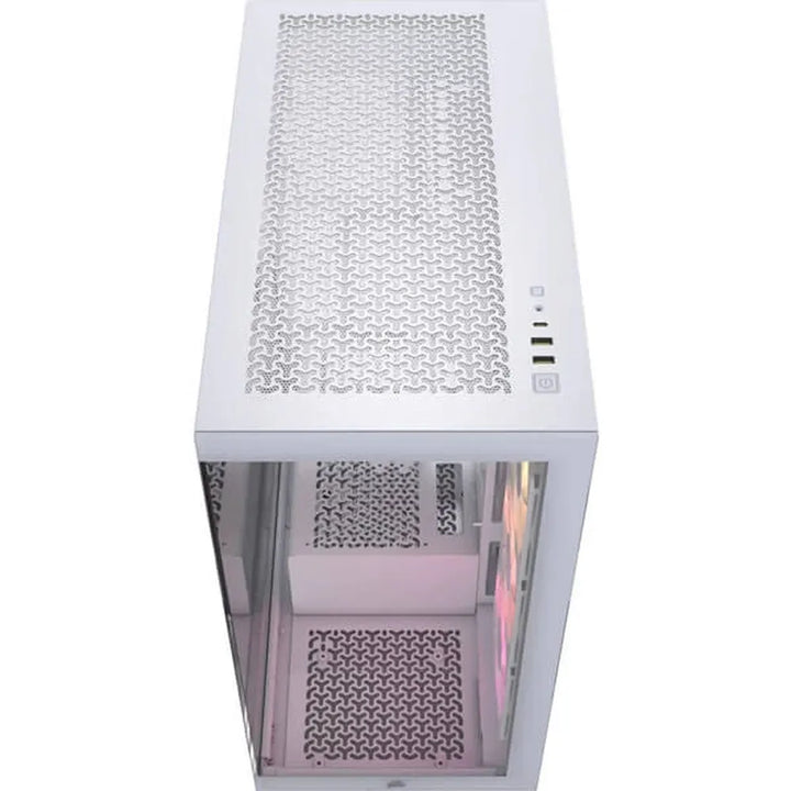 CORSAIR 3500X ARGB EATX Mid Tower Cabinet ( White ) - Byte Baazar