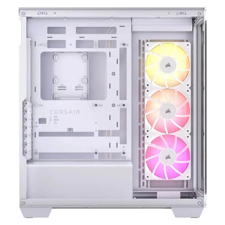 CORSAIR 3500X ARGB EATX Mid Tower Cabinet ( White ) - Byte Baazar