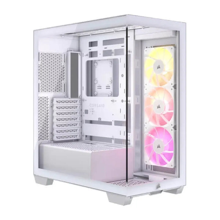 CORSAIR 3500X ARGB EATX Mid Tower Cabinet ( White ) - Byte Baazar