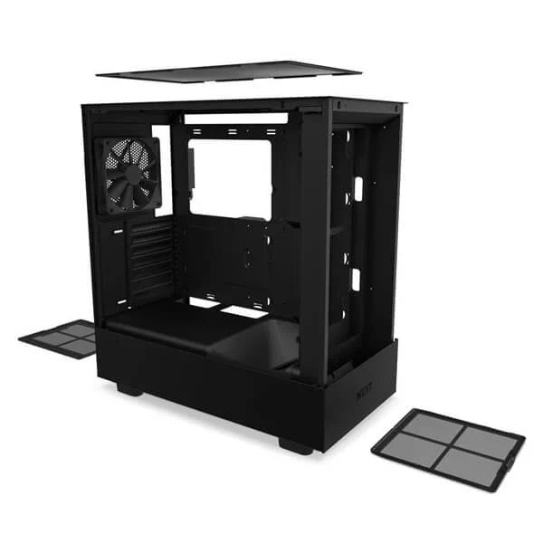 NZXT H5 Flow ATX Mid Tower Cabinet (Black) - Byte Baazar