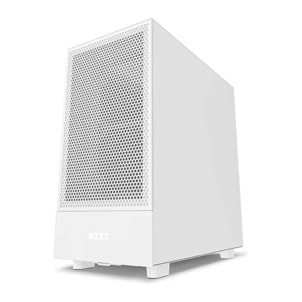 NZXT H5 Flow ATX Mid Tower Cabinet (White) - Byte Baazar