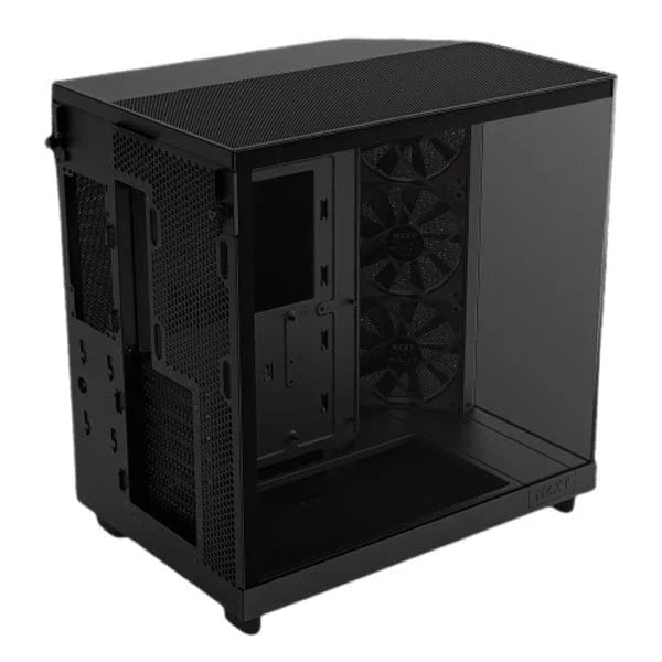 NZXT H6 Flow ATX Mid Tower Cabinet (Black) - Byte Baazar