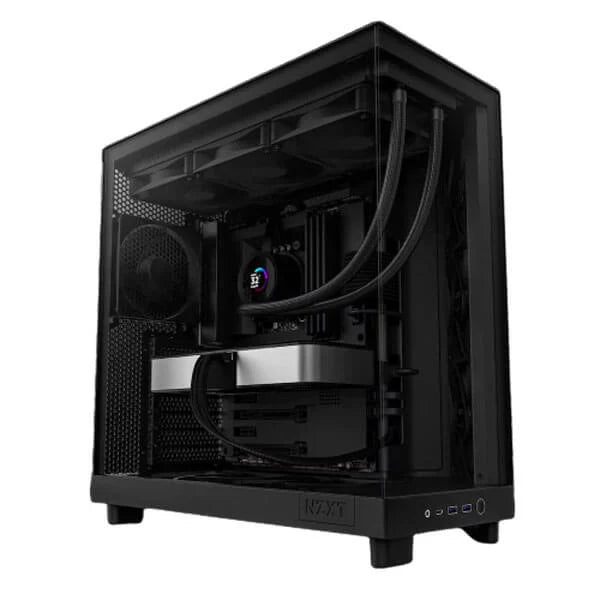 NZXT H6 Flow ATX Mid Tower Cabinet (Black) - Byte Baazar