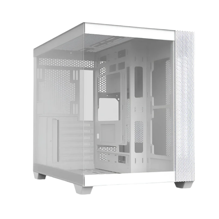 COOLER MASTER CD600 ARGB ATX Mid Tower Cabinet ( White ) - Byte Baazar