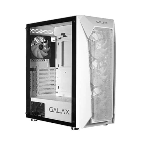 GALAX Revolution 05 Mesh RGB ATX Mid Tower Cabinet (White) - Byte Baazar