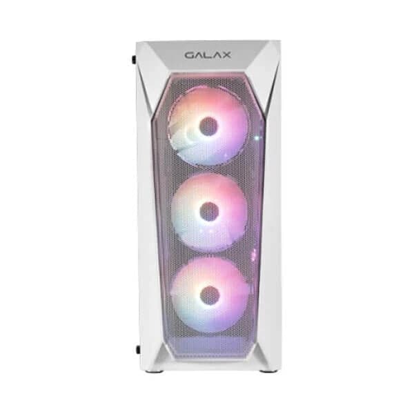 GALAX Revolution 05 Mesh RGB ATX Mid Tower Cabinet (White) - Byte Baazar