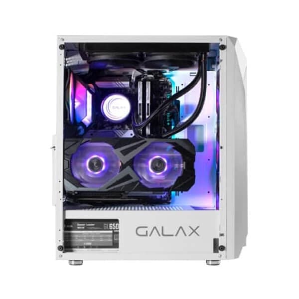 GALAX Revolution 05 Mesh RGB ATX Mid Tower Cabinet (White) - Byte Baazar