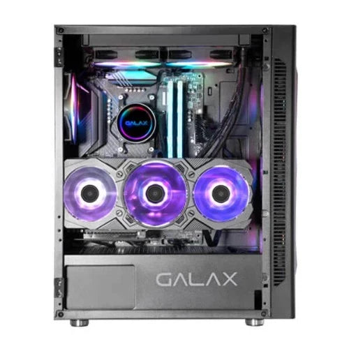 GALAX Revolution-06 Mesh RGB ATX Mid Tower Cabinet (Black) - Byte Baazar