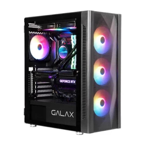 GALAX Revolution-06 Mesh RGB ATX Mid Tower Cabinet (Black) - Byte Baazar