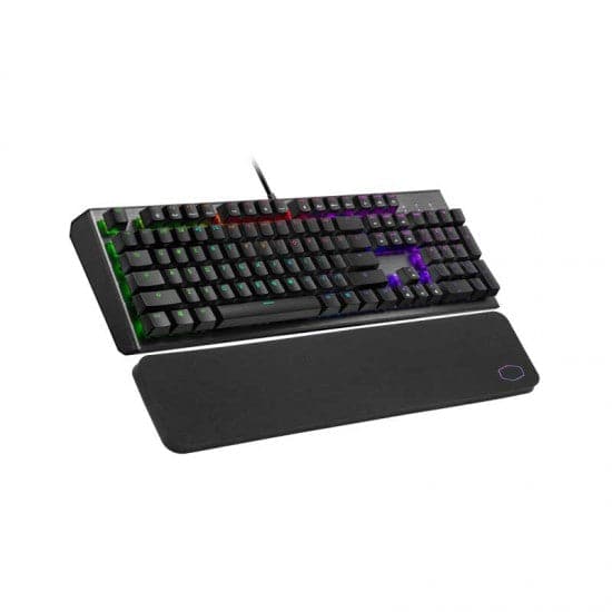 COOLER MASTER CK550 V2 Full Size Mechanical Wired Gaming Keyboard ( Black ) ( Clicky Blue Switch ) - Byte Baazar