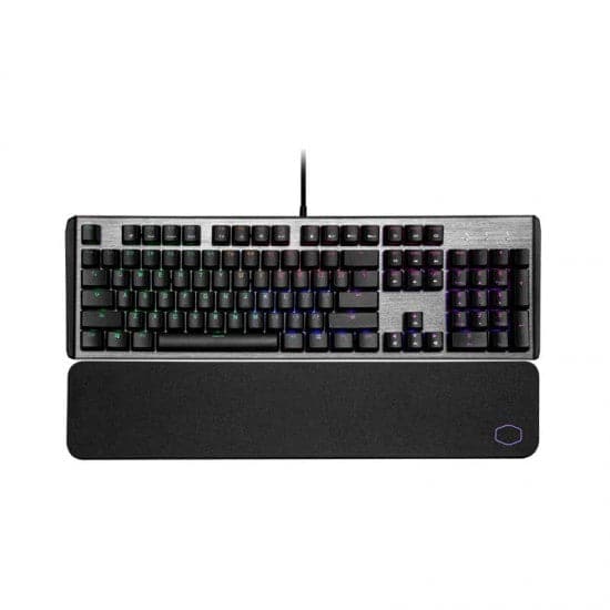 COOLER MASTER CK550 V2 Full Size Mechanical Wired Gaming Keyboard ( Black ) ( Clicky Blue Switch ) - Byte Baazar