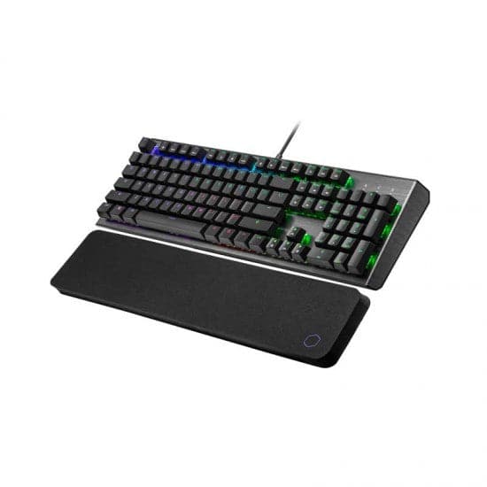 COOLER MASTER CK550 V2 Full Size Mechanical Wired Gaming Keyboard ( Black ) ( Clicky Blue Switch ) - Byte Baazar