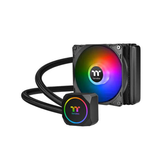 THERMALTAKE TH120 ARGB 120mm CPU Liquid Cooler (Black) - Byte Baazar