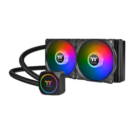 THERMALTAKE TH240 ARGB 240mm CPU Liquid Cooler (Black) - Byte Baazar