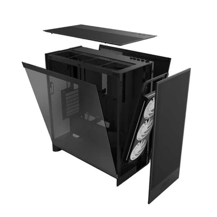 NZXT H7 Flow RGB EATX Mid Tower Cabinet 2024 Edition (Black) - Byte Baazar