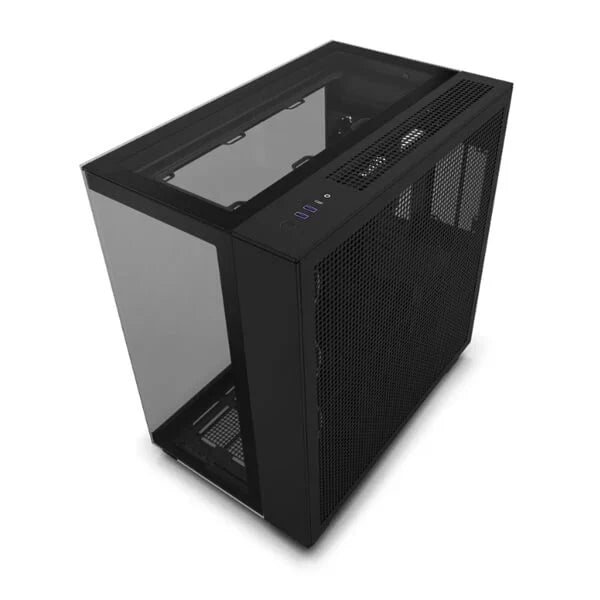 NZXT H9 Elite ATX Mid Tower Cabinet (Black) - Byte Baazar