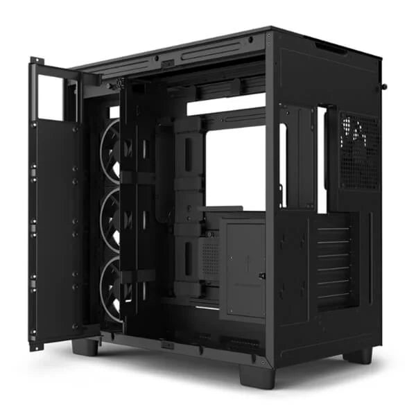 NZXT H9 Elite ATX Mid Tower Cabinet (Black) - Byte Baazar