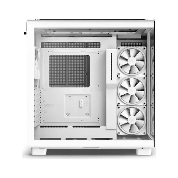 NZXT H9 Elite ATX Mid Tower Cabinet ( White ) - Byte Baazar