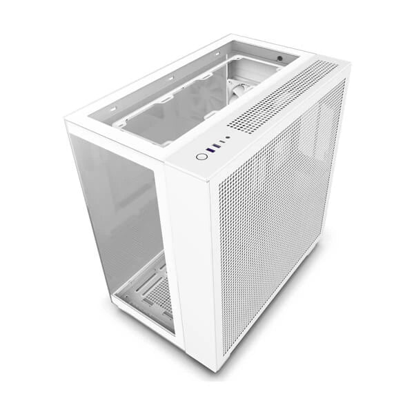 NZXT H9 Elite ATX Mid Tower Cabinet ( White ) - Byte Baazar