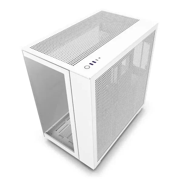 NZXT H9 Flow ATX Mid Tower Cabinet TG Side Panel (White) - Byte Baazar