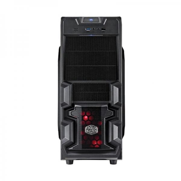 COOLER MASTER K380 ATX Mid Tower Cabinet (Black) - Byte Baazar