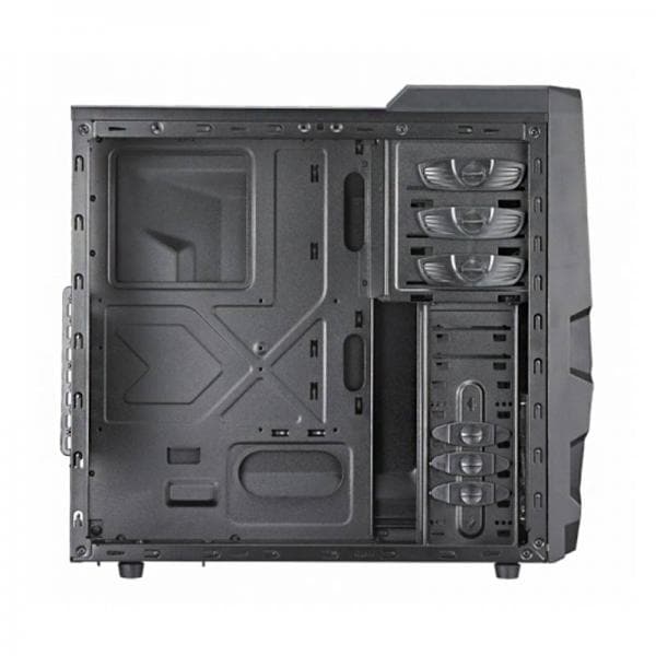 COOLER MASTER K380 ATX Mid Tower Cabinet (Black) - Byte Baazar