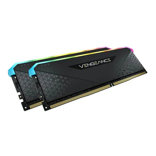 CORSAIR Vengeance RGB 32GB ( 16GB x 2 ) 5600MHz DDR5 RAM ( Black ) - Byte Baazar