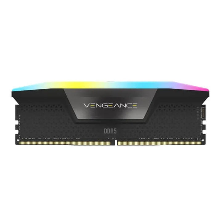 CORSAIR Vengeance RGB 32GB ( 16GB x 2 ) 6000MHz DDR5 RAM (Black) - Byte Baazar