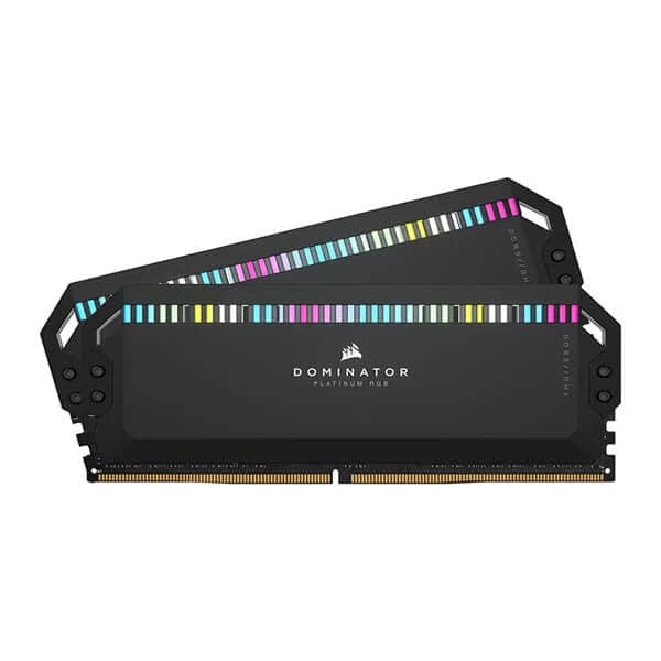 CORSAIR Dominator Platinum RGB 32GB ( 16GBx2 ) 7200MHz DDR5 RAM - Byte Baazar