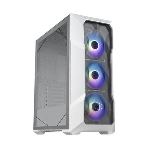 COOLER MASTER Masterbox TD500 Mesh V2 EATX Mid Tower Cabinet (White) - Byte Baazar