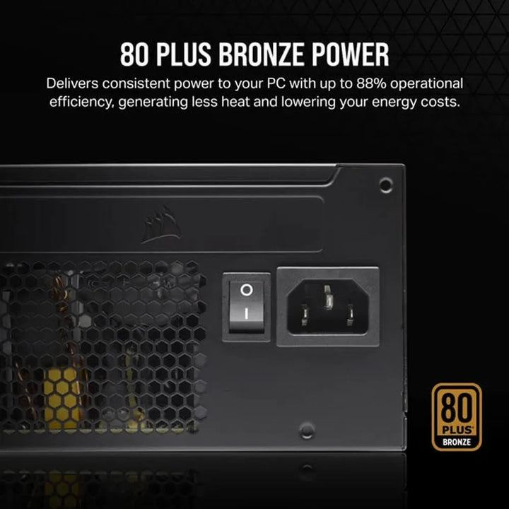 CORSAIR CX650 650W 80 + Bronze non Modular ATX 2.0 Power Supply - Byte Baazar