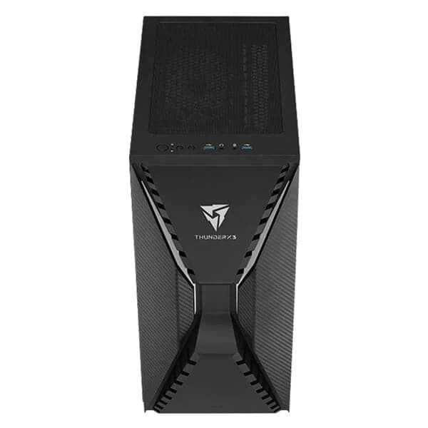 AEROCOOL Cronus ARGB EATX Mid Tower Cabinet (Black) - Byte Baazar