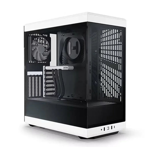 HYTE Y40 ATX Mid Tower Cabinet (Black/White) - Byte Baazar