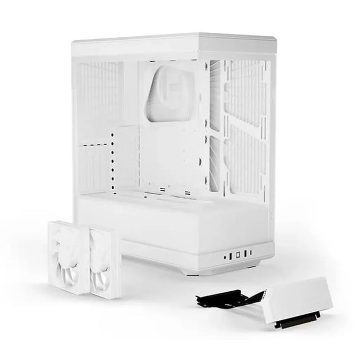 HYTE Y40 ATX Mid Tower Cabinet (White) - Byte Baazar