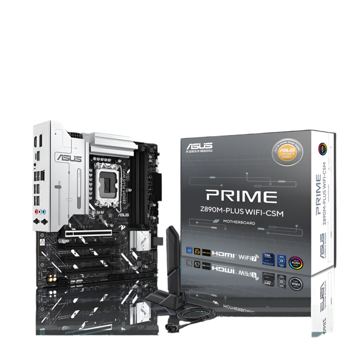 ASUS Prime Z890M Plus Wifi CSM DDR5 Intel Motherboard - Byte Baazar