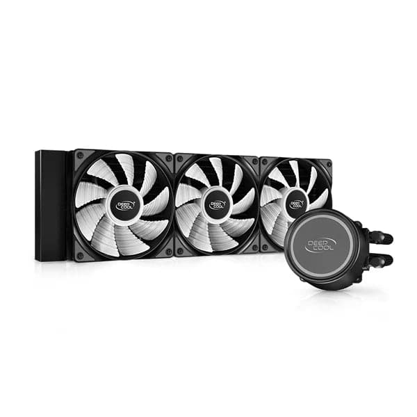 DEEPCOOL Gammaxx L360 ARGB 360mm CPU Liquid Cooler (Black) - Byte Baazar