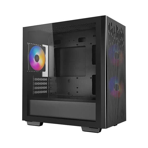 DEEPCOOL Matrexx 40 3FS MATX LED Mini Tower Cabinet (Black) - Byte Baazar