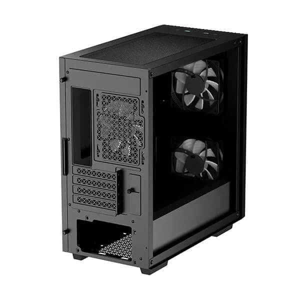 DEEPCOOL Matrexx 40 3FS MATX LED Mini Tower Cabinet (Black) - Byte Baazar