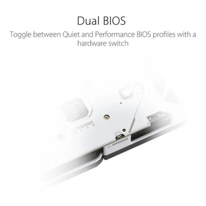 ASUS Dual GeForce RTX 4070 Super White OC 12GB Gaming Nvidia Graphic Card - Byte Baazar